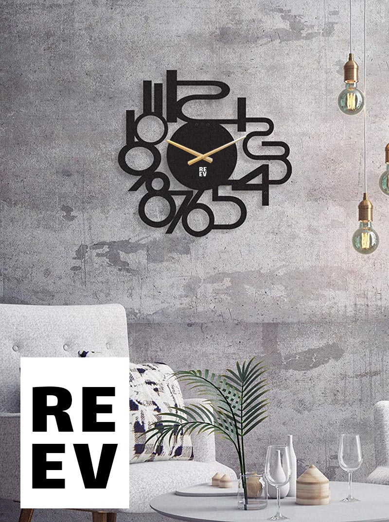 ساعت دیواری فلزی دکوراتیو قطر 60 سانتی متر REEV-001