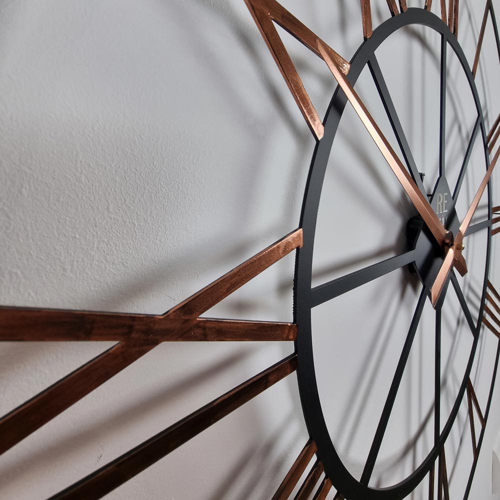 ساعت دیواری فلزی دکوراتیو قطر 60 سانتی متر REEV-006