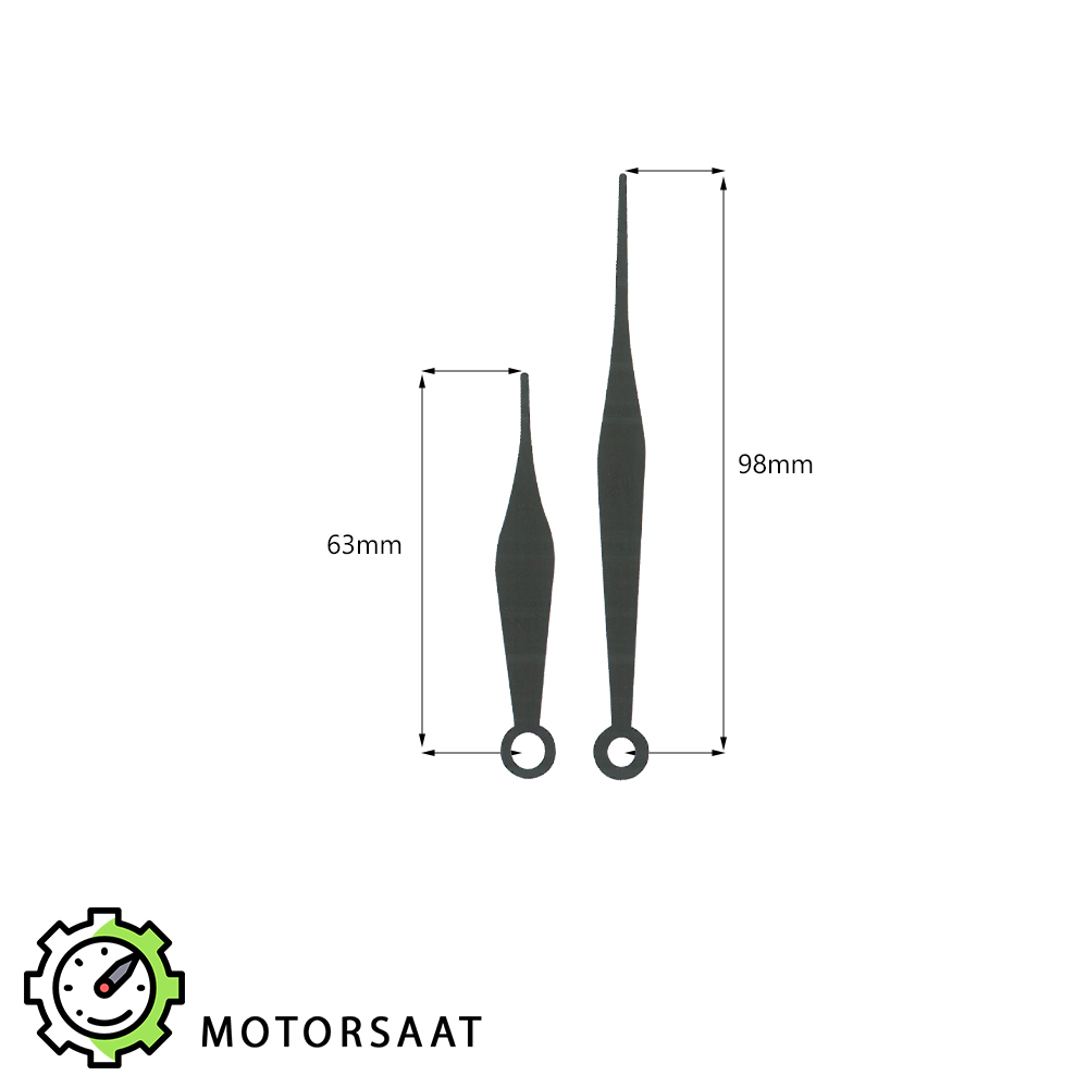 موتور ساعت دیواری  روان گرد 2000 ۵.۵ میل (13.5 میل)